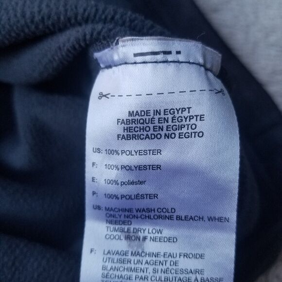 Adidas Golf Quarter Zip Sweatshirt Men's S Dark Grey Sports Performance - Picture 5 of 9